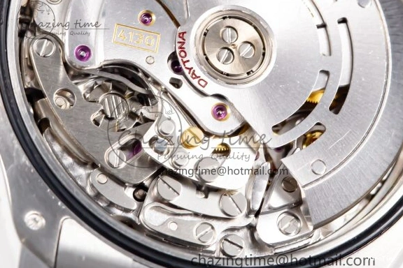 MiroTime 1226 Sleek Custom Daytona 116520 RBOW Rainbow Clean Best Edition Black Dial on SS Bracelet SA 1730